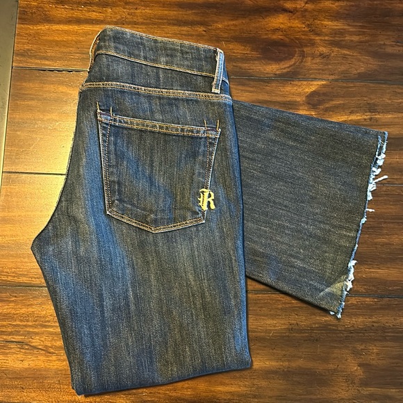 Rich & Skinny Bellissima Boot Cut Jeans- true blue vintage - size 27 - Picture 1 of 12